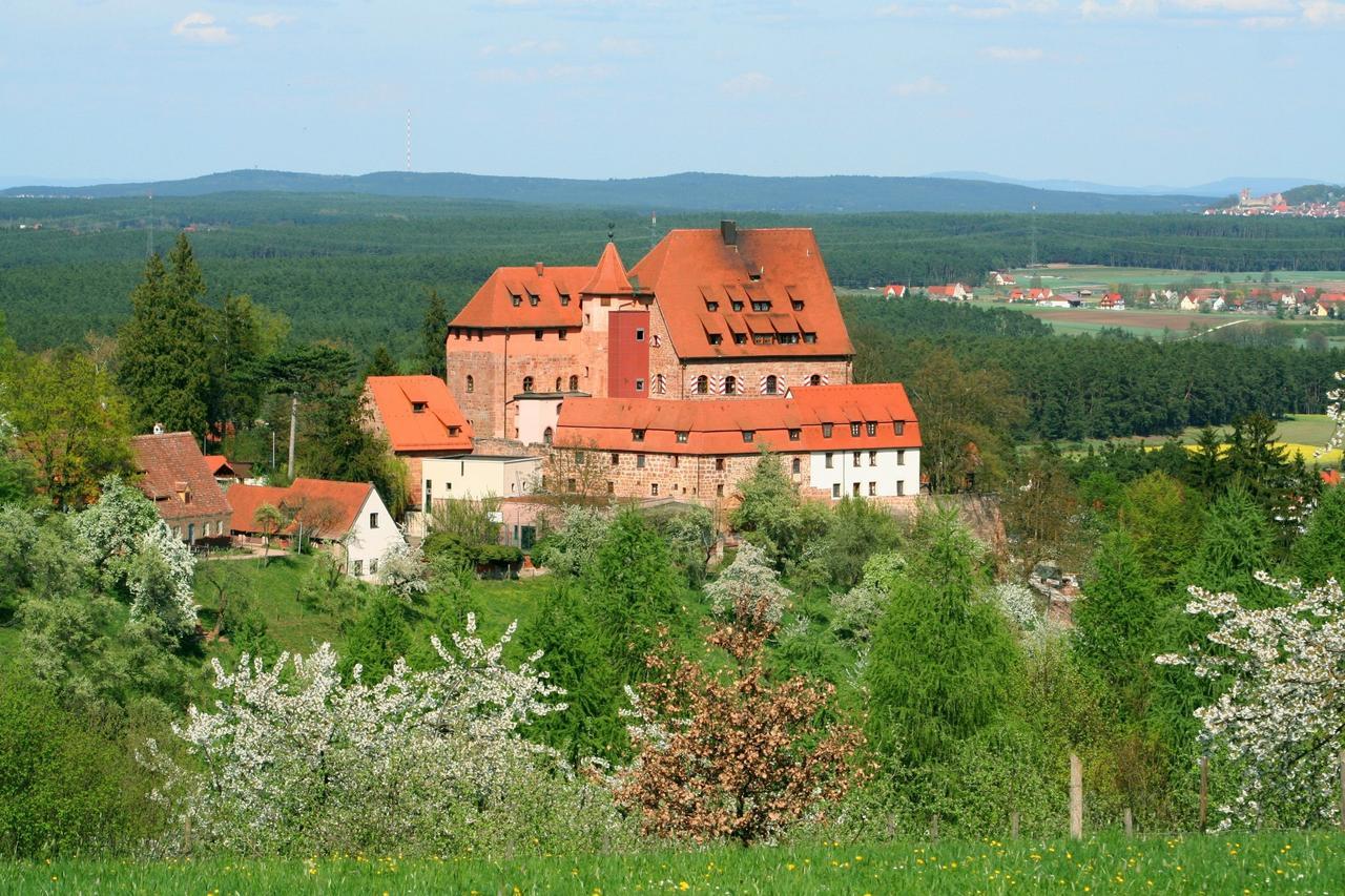 Cvjm Jugendherberge Burg Wernfels Spalt Eksteriør bilde